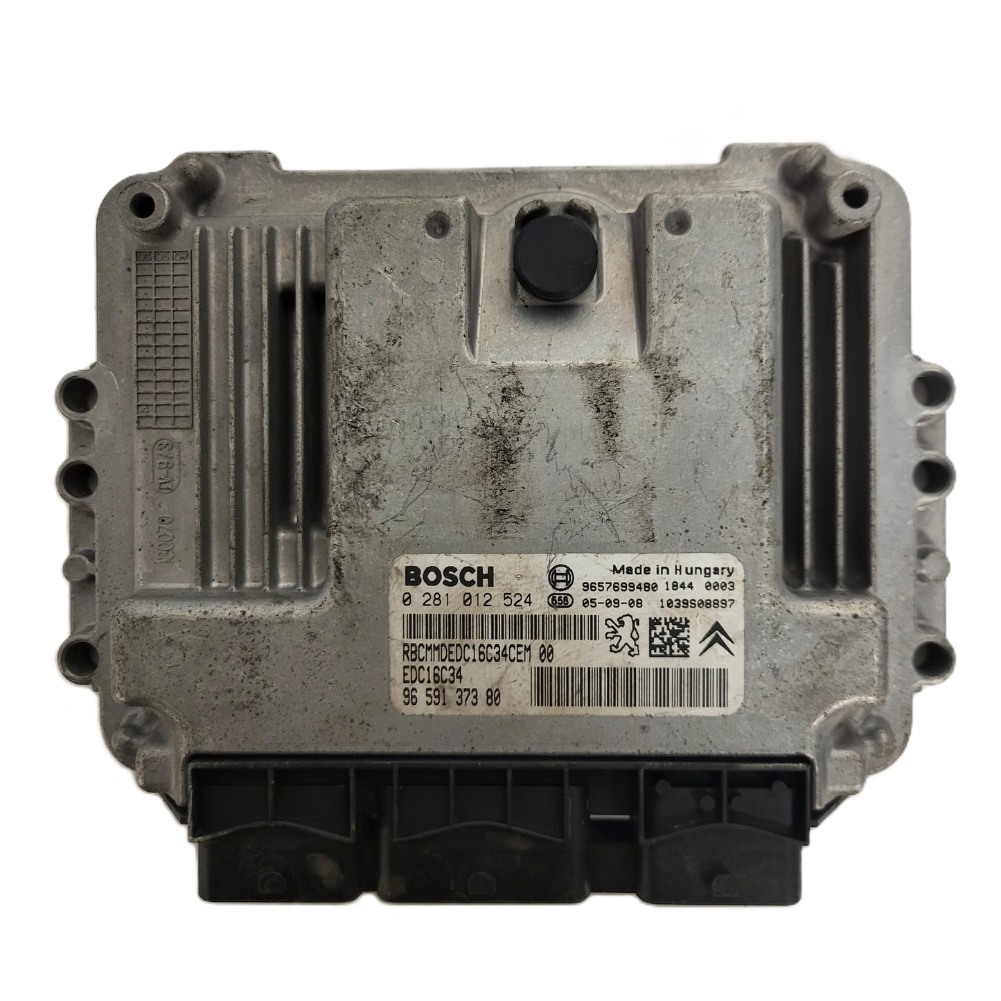 PEUGEOT CITROEN ECU / 0281012524 / 9659137380 / EDC16C34 / BOSCH