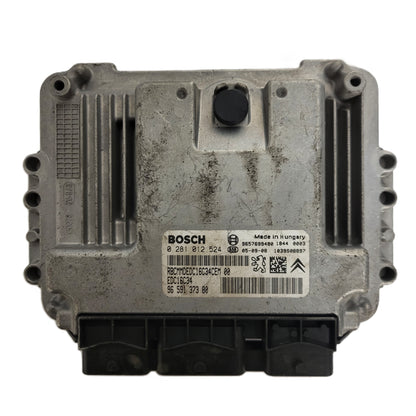 PEUGEOT CITROEN ECU / 0281012524 / 9659137380 / EDC16C34 / BOSCH