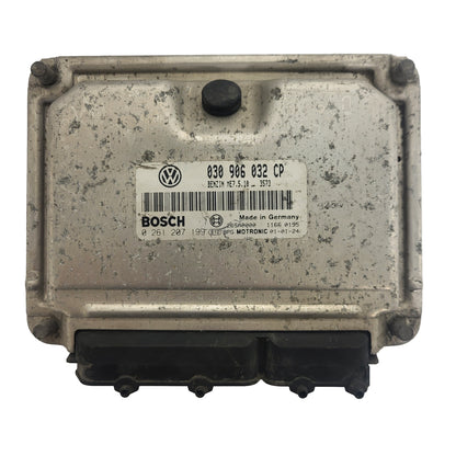 VW LUPO ECU / 030906032CP / 0261207199 / ME7.5.10 / BOSCH