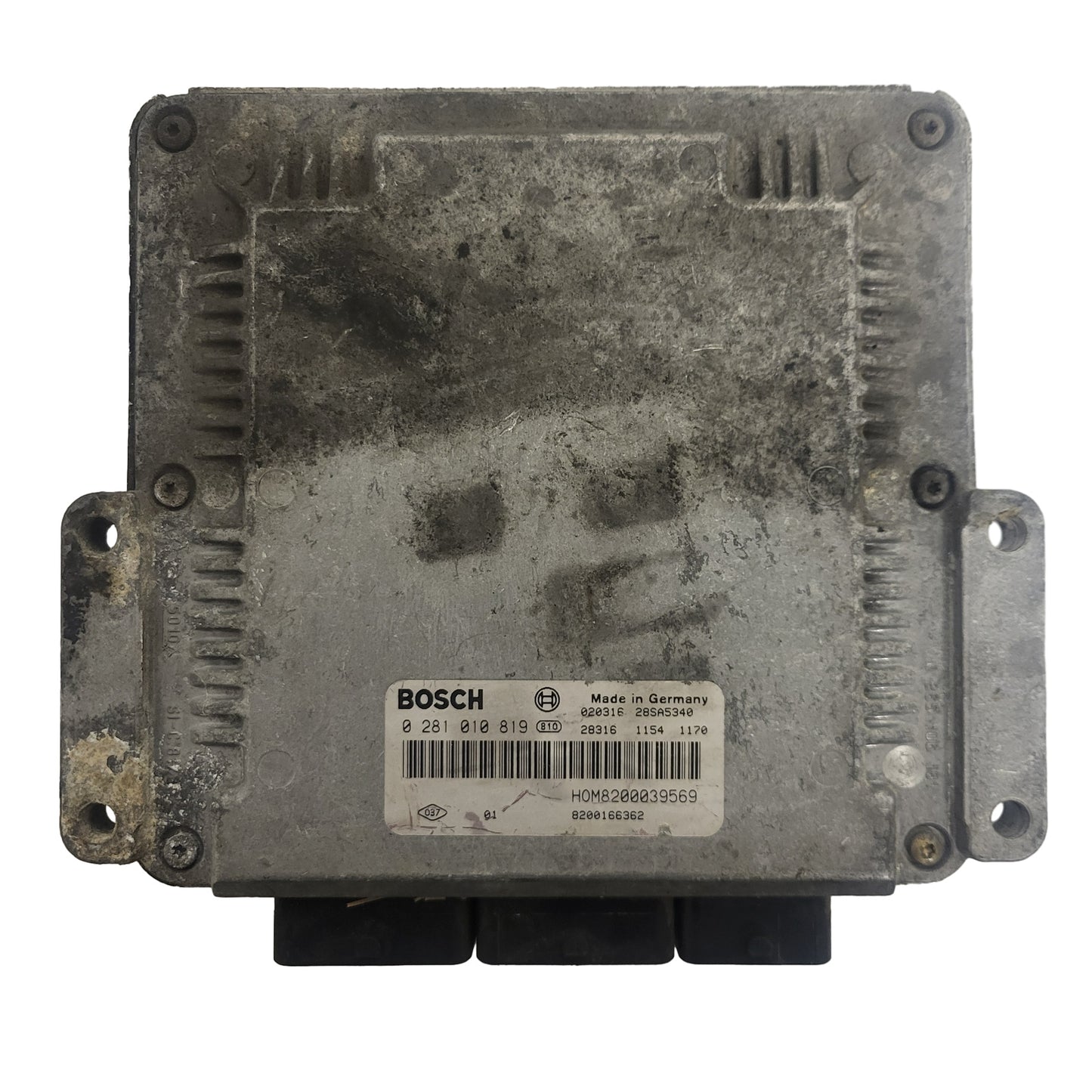 RENAULT ECU / 0281010819 / 8200039569 / 8200166362 / BOSCH