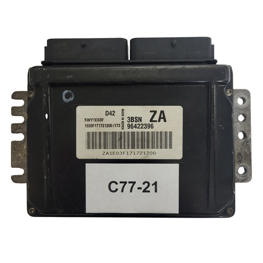 CHEVROLET ECU / 96422396 / ZA / 5WY1E03E / 3BSN