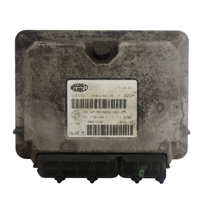 Fiat Seicento 600 ECU / 55187372 / IAW 4AF.M9 / 61600.627.05 / HW204 / MAGNETI MARELLI