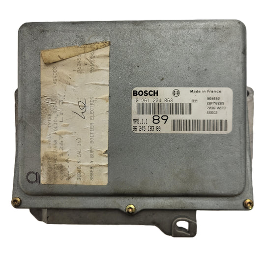 Peugeot CITROEN ECU / 0261204063 / 9624518380 / MP5.1.1 / BOSCH