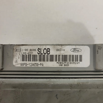 Ford ECU / 98FB-12A650-PA / LPE-627 / SLOB / 98FB12A650PA / EEC-V