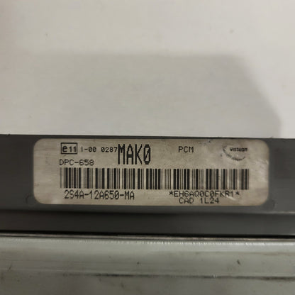 Ford ECU / 2S4A-12A650-MA / 2S4A12A650MA / MAKO / DPC-658 / PCM / VISTEON