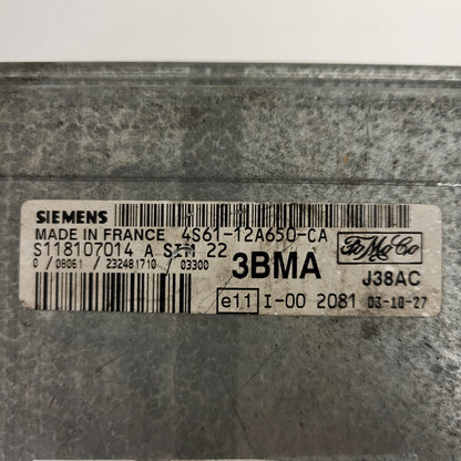 FORD FIESTA / S118107014A / SIM22 / 4S61-12A650-CA / 3BMA / FOMOCO