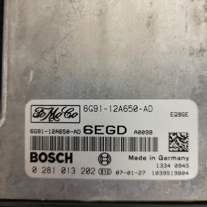 LAND ROVER FREELANDER ECU / 0281013202 / 6G91-12A650-AD / 6EGD / BOSCH