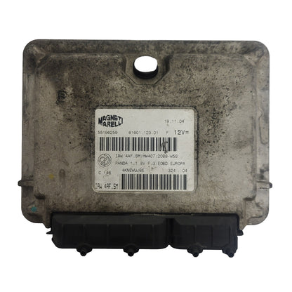 FIAT PANDA ECU / 55196259 / IAW 4AF.SM / HW407 / MAGNETI MARELLI
