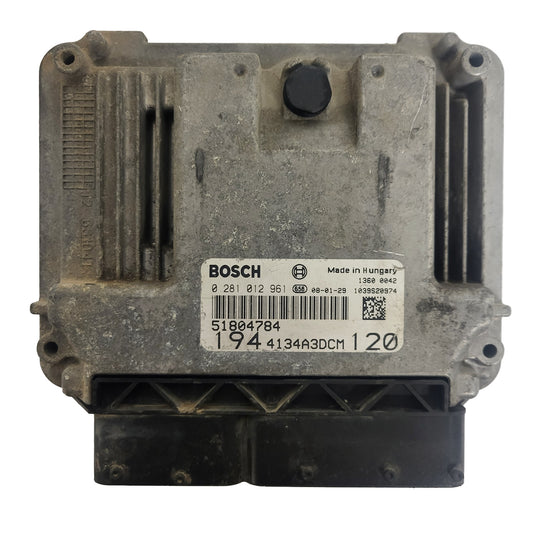Fiat Croma 1.9 ECU / 0281012961 / 51804784 / / BOSCH