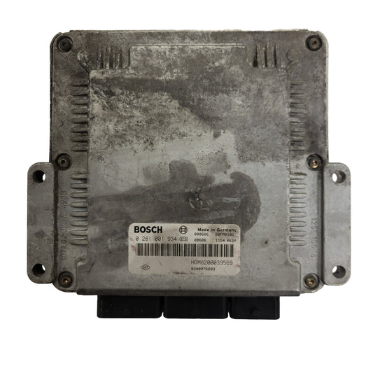 Renault Laguna ECU / 0281001934 / 8200039569 / 8200076093 / BOSCH