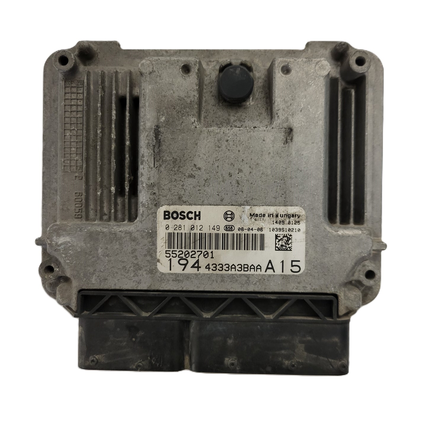 FIAT CROMA 1.9 JTDM ECU / 0281012149 / 55202701 / BOSCH