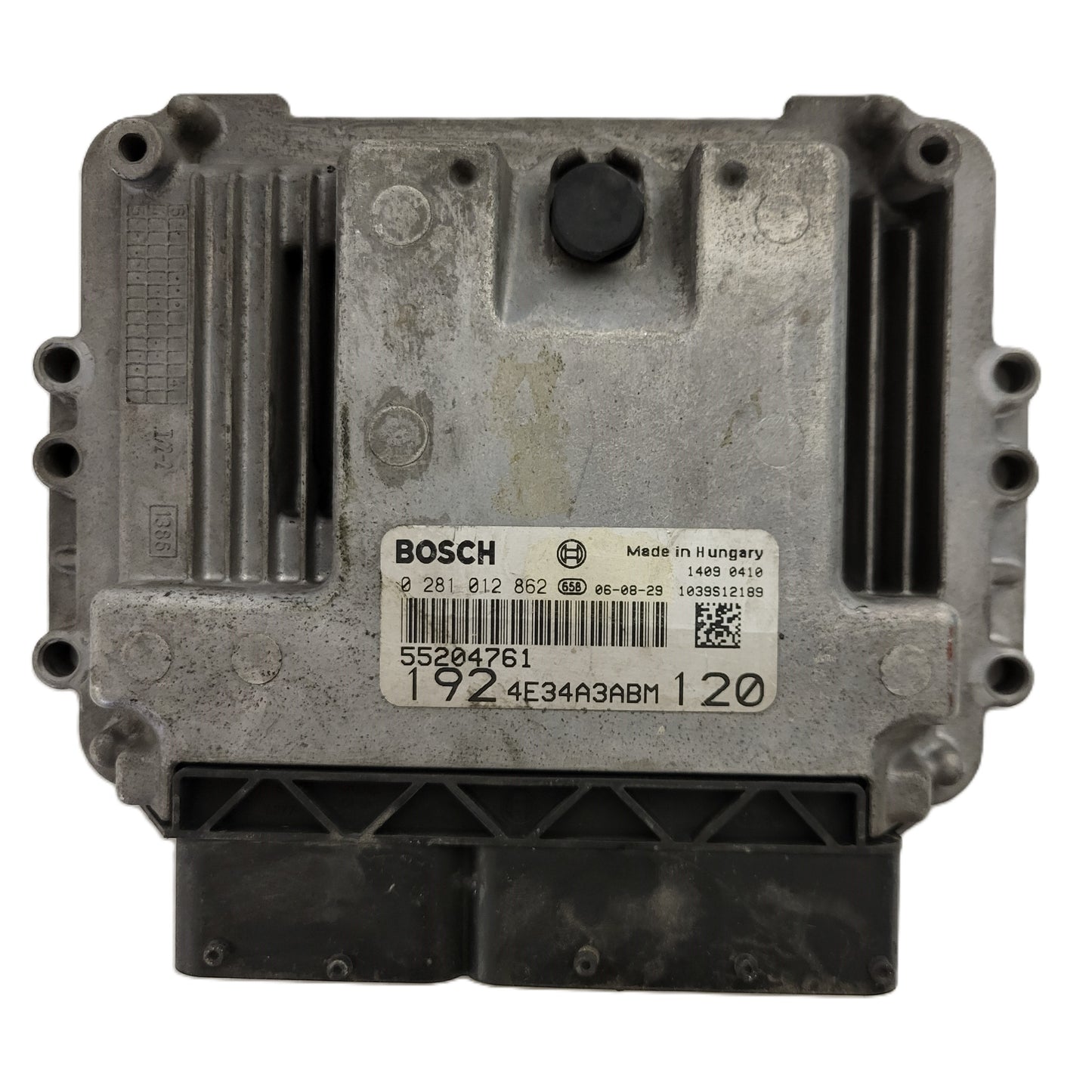 FIAT STILO ECU / 0281012862 / 55204761 / 1039S12189 / BOSCH
