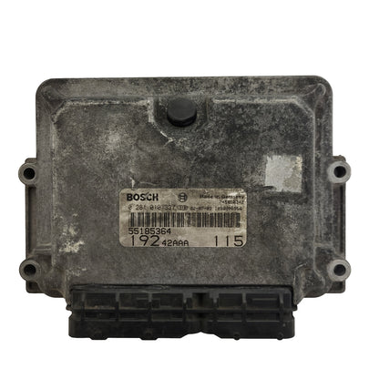Fiat Stilo 1.9 JTD ECU / 0281010337 / 55185364 / BOSCH