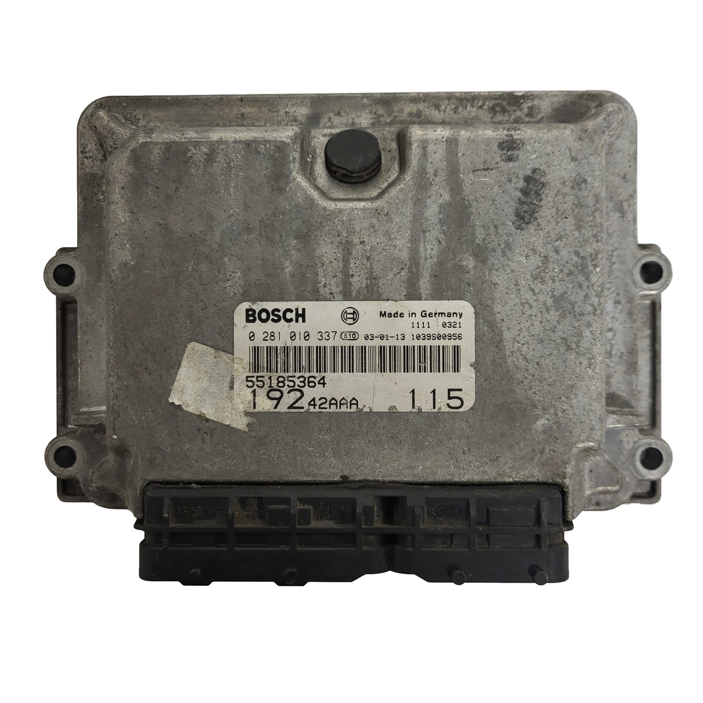 Fiat Stilo 1.9 JTD ECU / 0281010337 / 55185364 / BOSCH
