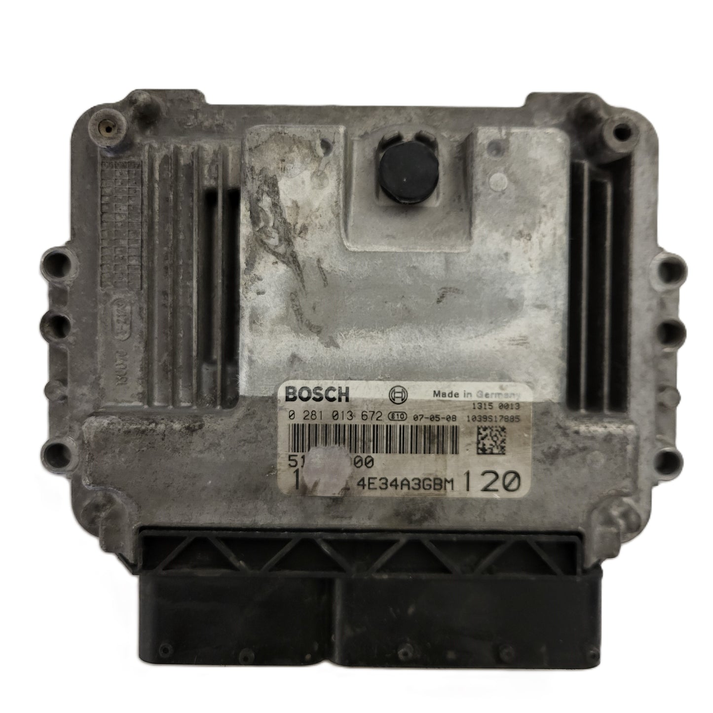 FIAT STILO 1.9 JTD ECU / 0281013672 / 51798000 / BOSCH