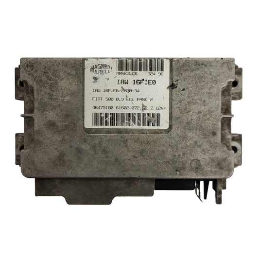 FIAT 500 0.9 ECU / IAW 16F.E0 / 46475180 / 61602.072.02 / MAGNETI MARELLI
