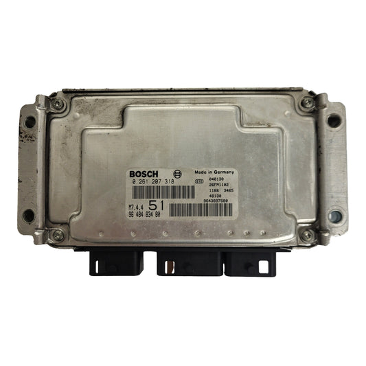 Citroen Xsara ECU / 0261207318 / 9648483480 / 9643897580 / BOSCH