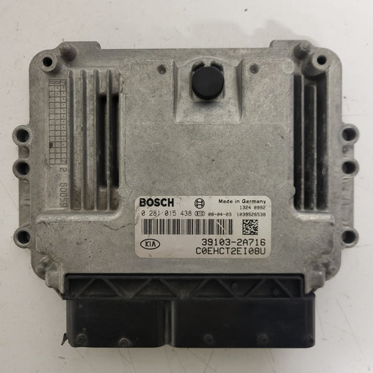 KIA CEED ECU / 0281015438 / 39103-2A716 / BOSCH