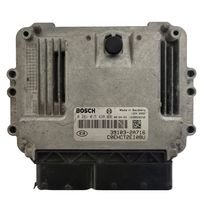 KIA CEED ECU / 0281015438 / 39103-2A716 / BOSCH - C79-20 - 1