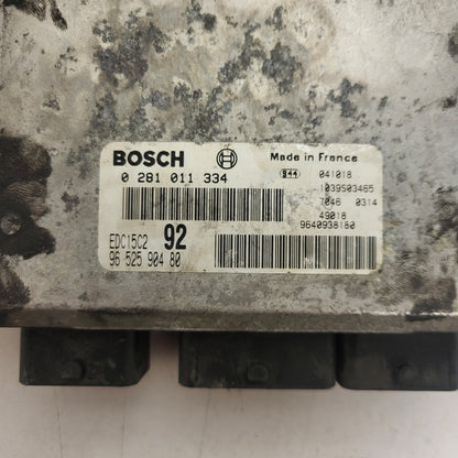 LANCIA PHEDRA 2.0 ECU / 0281011334 / 9652590480 / EDC15C2 / 9640938180 / BOSCH