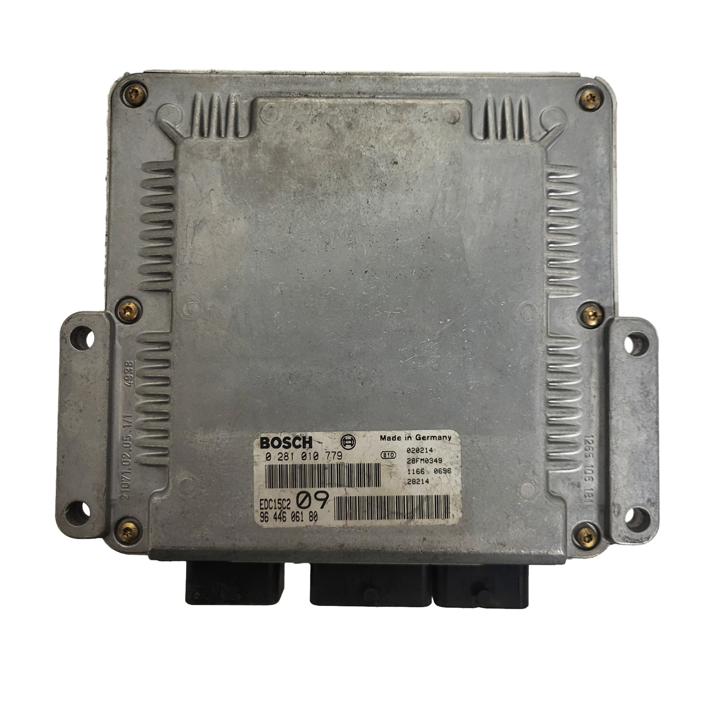 Peugeot 307 ECU / 0281010779 / 9644606180 / EDC15C2 / BOSCH