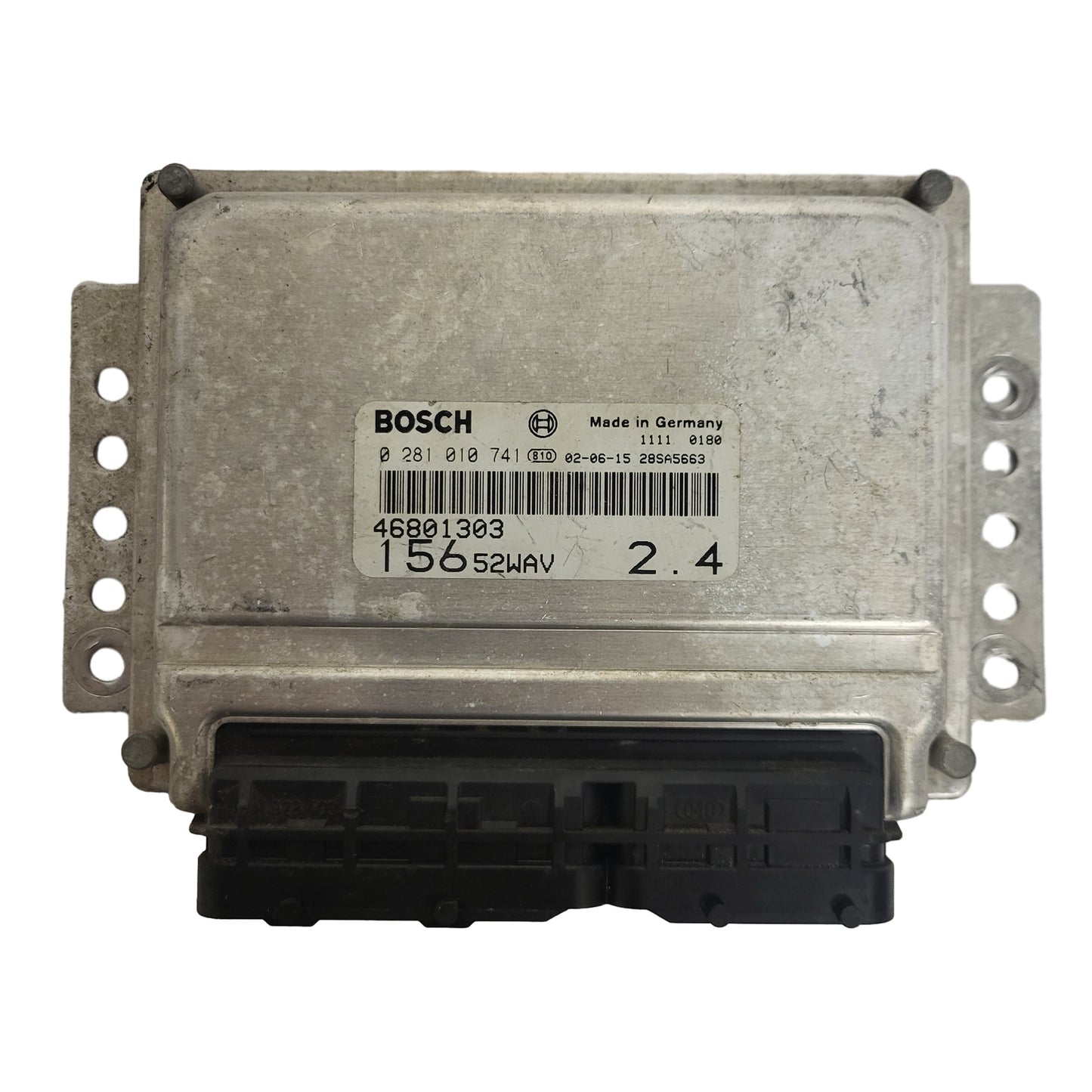 ALFA ROMEO 156 2.4 ECU / 0281010741 / 46801303 / BOSCH