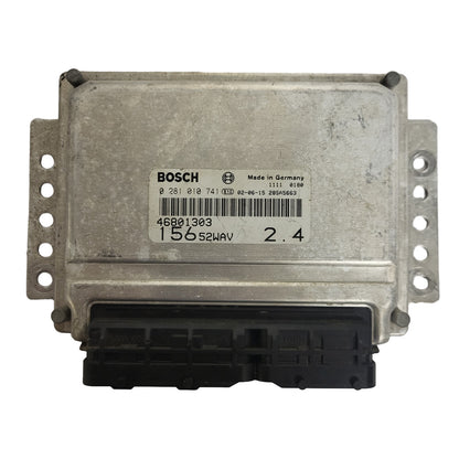 ALFA ROMEO 156 2.4 ECU / 0281010741 / 46801303 / BOSCH