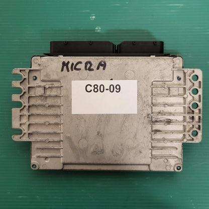 NISSAN MICRA K12 ECU / MEC37-310 / H3 8305 / MC / HITACHI - C80-09 - 3