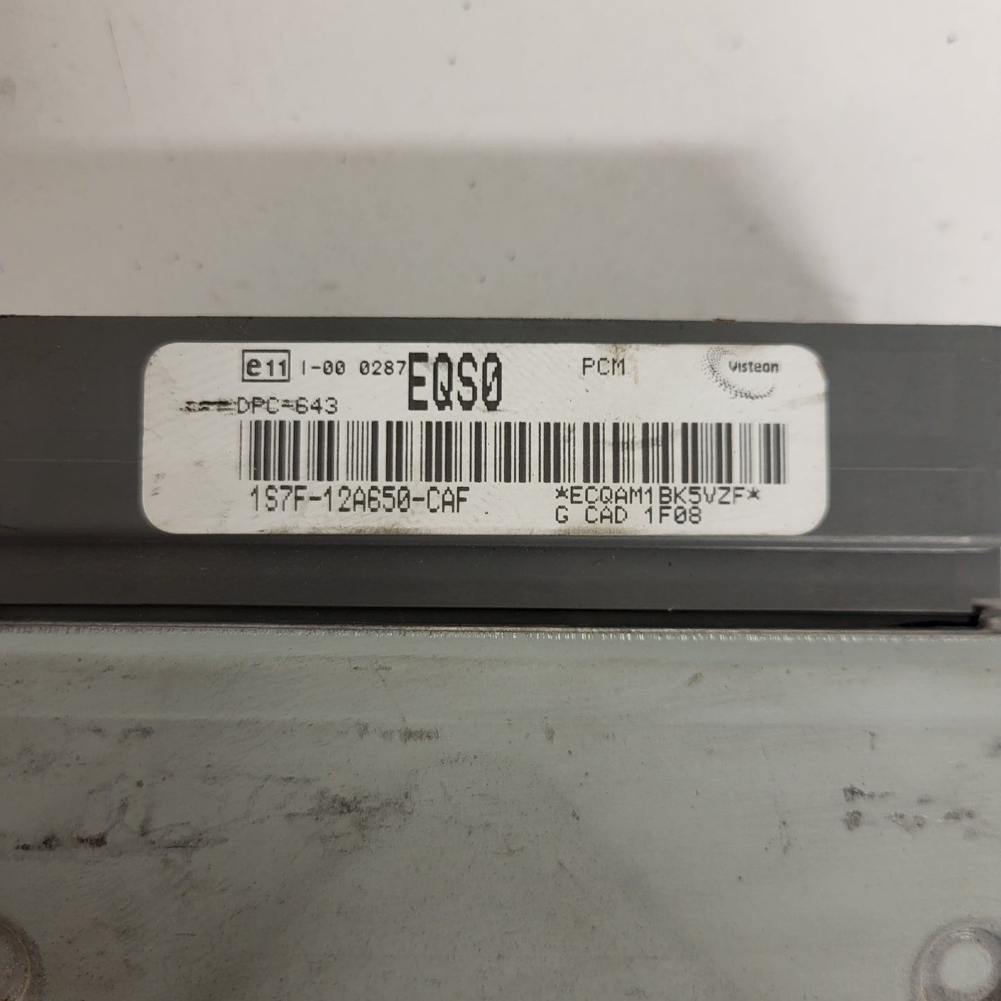 FORD MONDEO ECU / 1S7F-12A650-CAF / DPC-643 / EQS0 / VISTEON