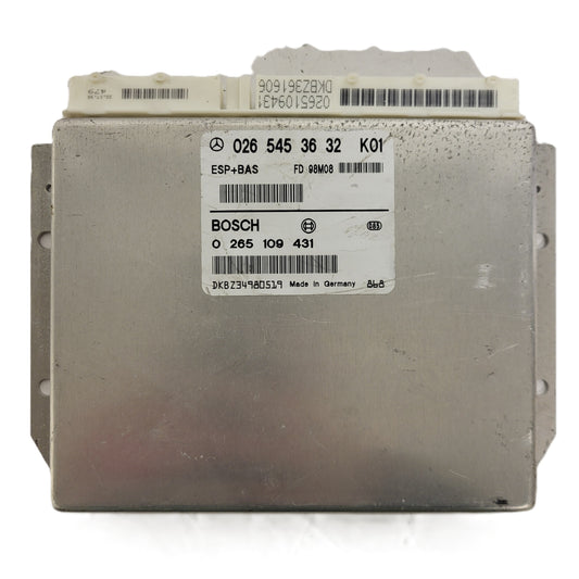 MERCDES BENZ ECU / 0265453632 / 0265109431 / BOSCH / ESP HBA