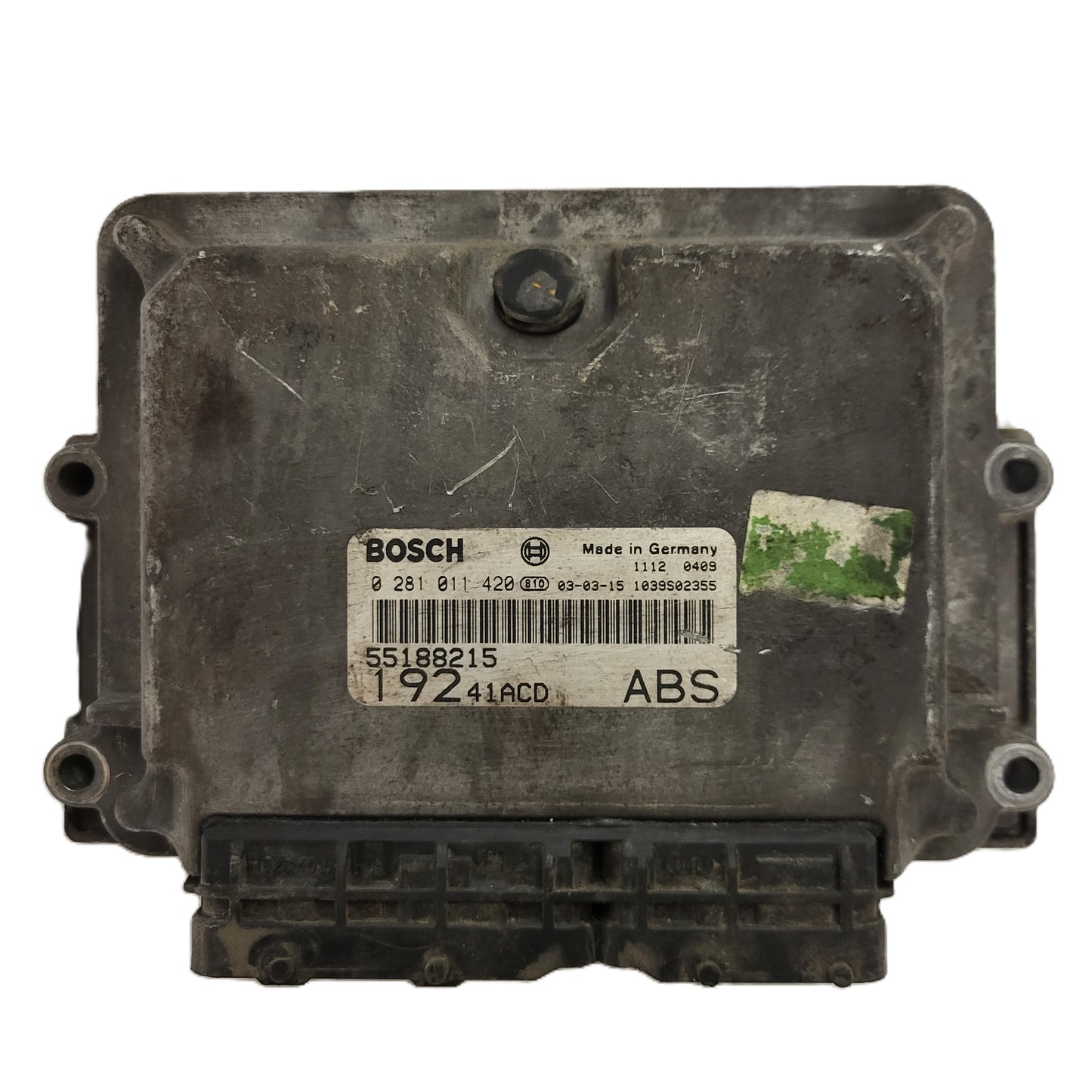 FIAT STILO ECU / 0281011420 / 55188215 / BOSCH