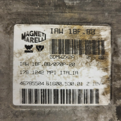 Fiat Palio ECU / IAW 18F.B8 / 46785504 / 61600.530.01 / MAGNETI MARELLI