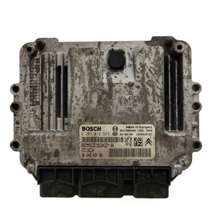 PEUGEOT CITROEN ECU / 0281012523 / EDC16C34 / 9664843480 / 9657699480 / BOSCH