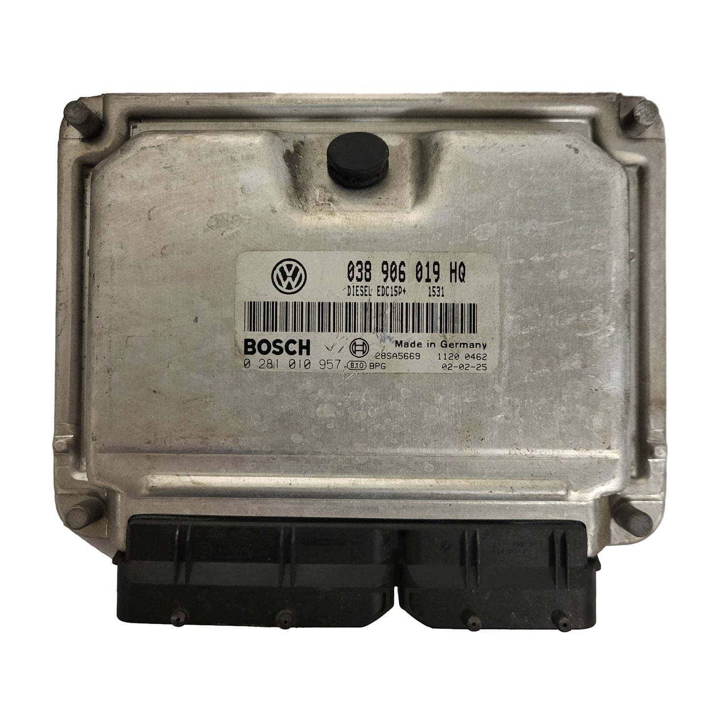 VW SEAT ECU / 038906019HQ / 0281010957 / EDC15P+ / BOSCH