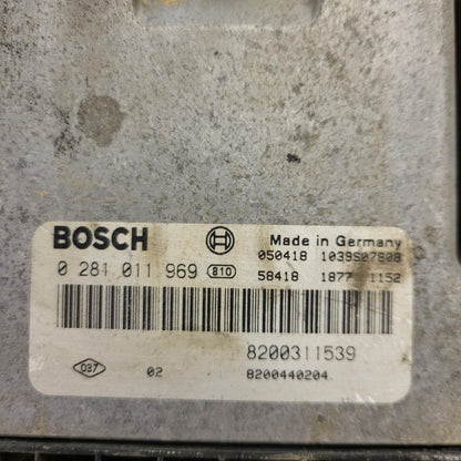 RENAULT LAGUNA ECU / 0281011969 / 8200311539 / 8200440204 / BOSCH