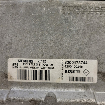 RENAULT ECU / S120201109A / SIM32 / 8200473744 / 8200400246 / SIEMENS