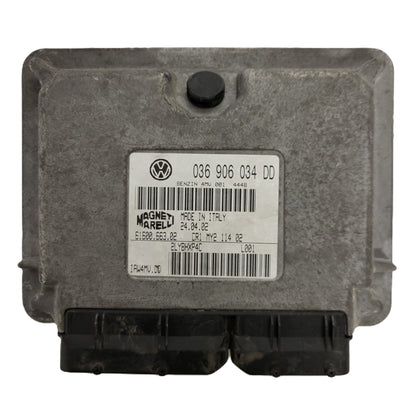 VW POLO ECU / 036906034DD / IAW 4MV.DD / 61600.663.02 / MAGNETI MARELLI