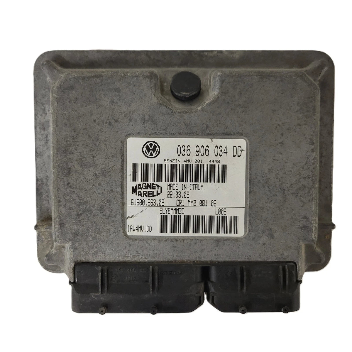 FIAT MULTIPLA ECU IAW 4EF.G3 / 51761337 / 61601 079.03 / HW226 / MAGNETI MARELLI - C81-17 - 1