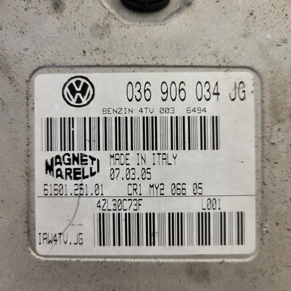 SEAT IBIZA ECU / 036906034JG / IAW 4TV.JG / 61601.251.01 / MAGNETI MARELLI