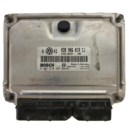 VW GOLF VAG ECU / 038906019CJ / 0281010302 / EDC15P+ / 28SA4557 / 038906019
