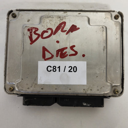 VW GOLF VAG ECU / 038906019CJ / 0281010302 / EDC15P+ / 28SA4557 / 038906019