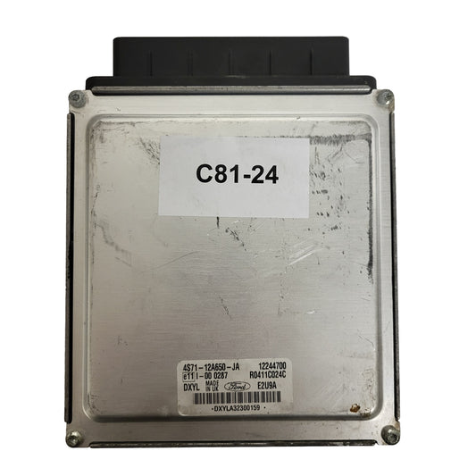 FORD MONDEO ECU / 4S71-12A650-JA / 12244700 / R0411C024C / DXYL