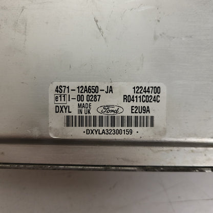 FORD MONDEO ECU / 4S71-12A650-JA / 12244700 / R0411C024C / DXYL
