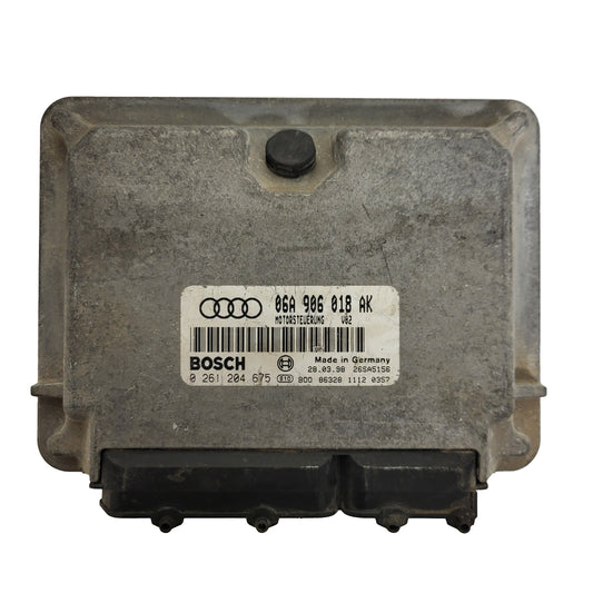 AUDI A3 ECU / 06A906018AK / 0261204675 / BOSCH