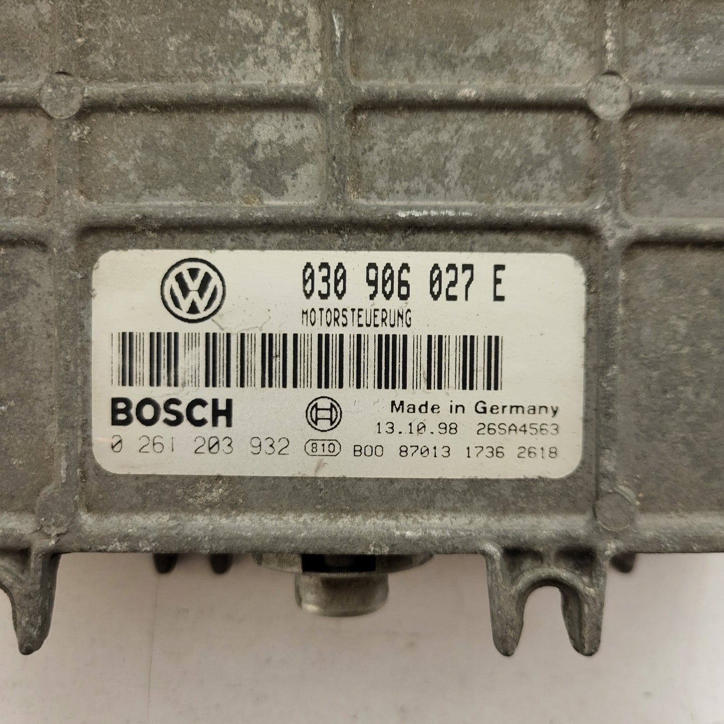 VW LUPO POLO AROSA ECU / 030906027E / 0261203932 / BOSCH