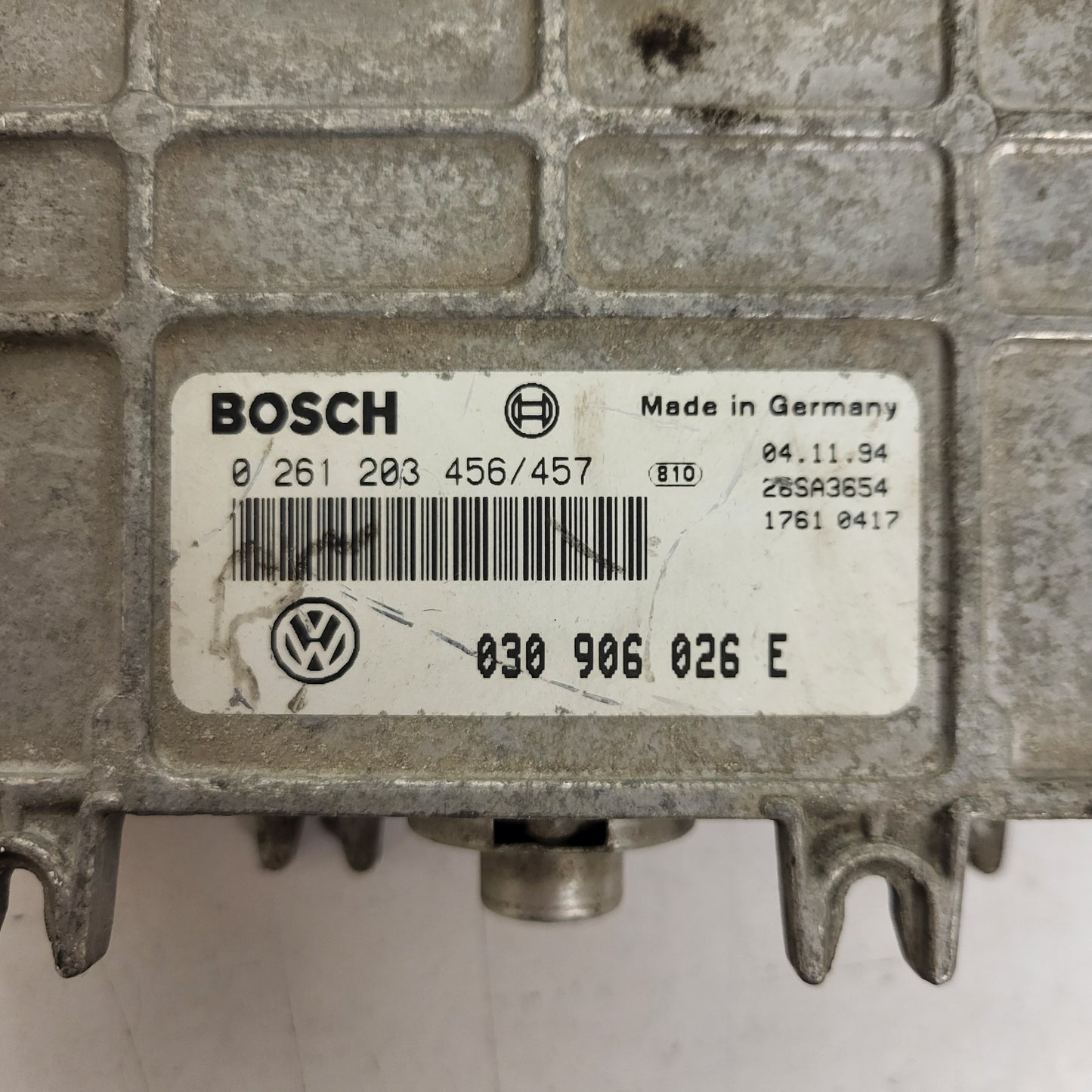 VW POLO 6N ECU / 0261203456/457 / 030906026E / BOSCH
