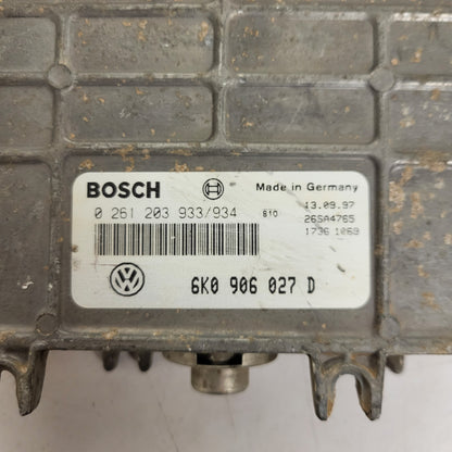 VW SEAT ECU / 0261203933/934 / 6K0906027D / BOSCH