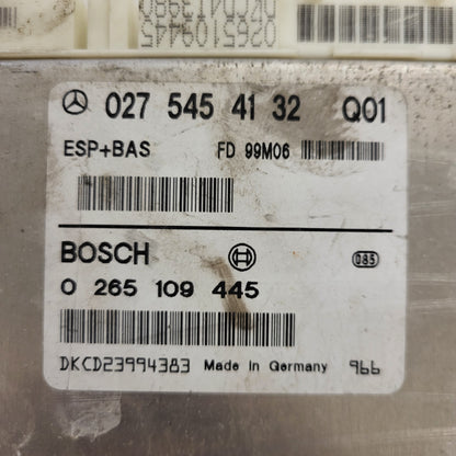 MERCEDES A W168 ESP ECU / 0276454132 / 0265109445 / BOSCH