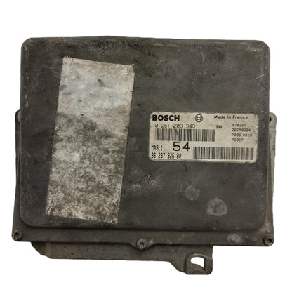 Peugeot 106 Citroen Saxo AX ECU / 0261203943 / 9623792680 / MA3.1 / BOSCH