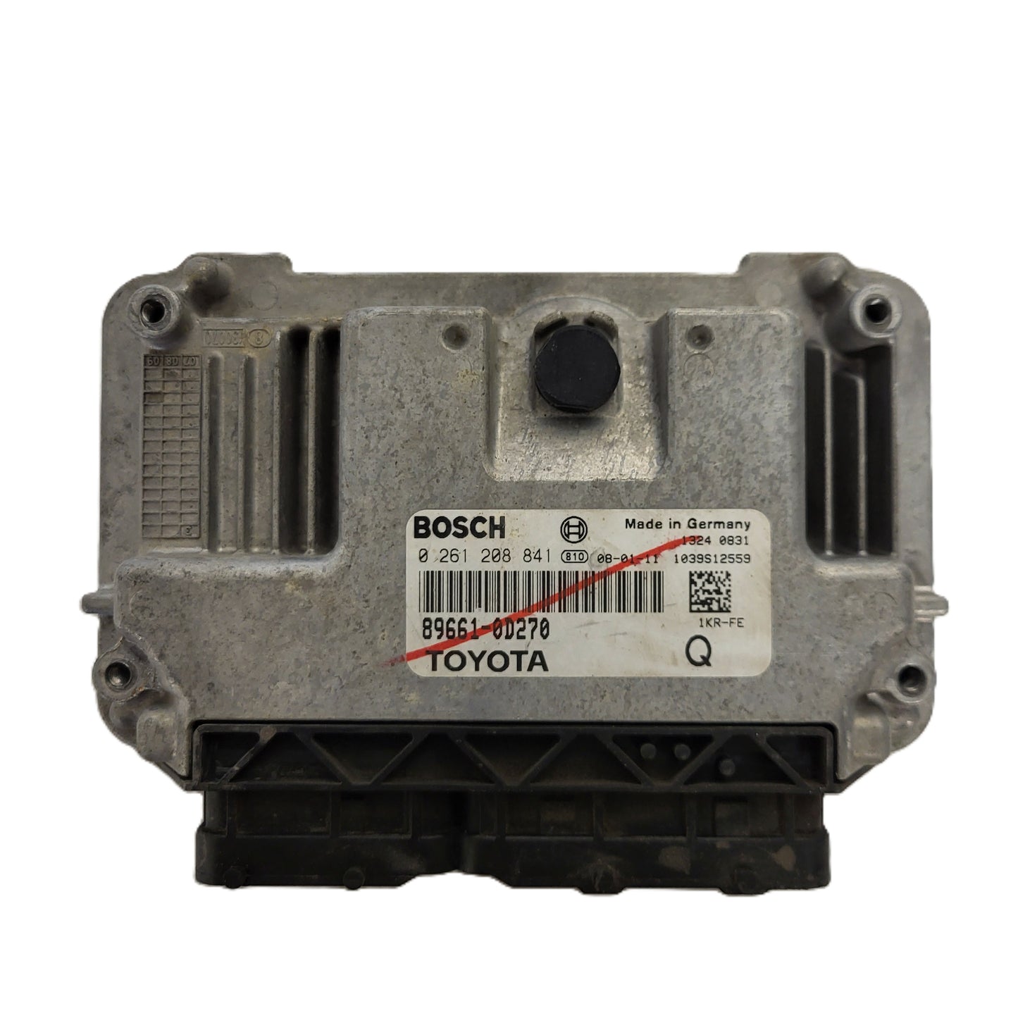 TOYOTA YARIS 1KR-FE ECU / 0261208841 / 89661-0D270 / BOSCH